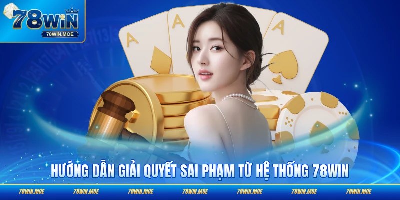 Hướng dẫn giải quyết sai phạm từ hệ thống